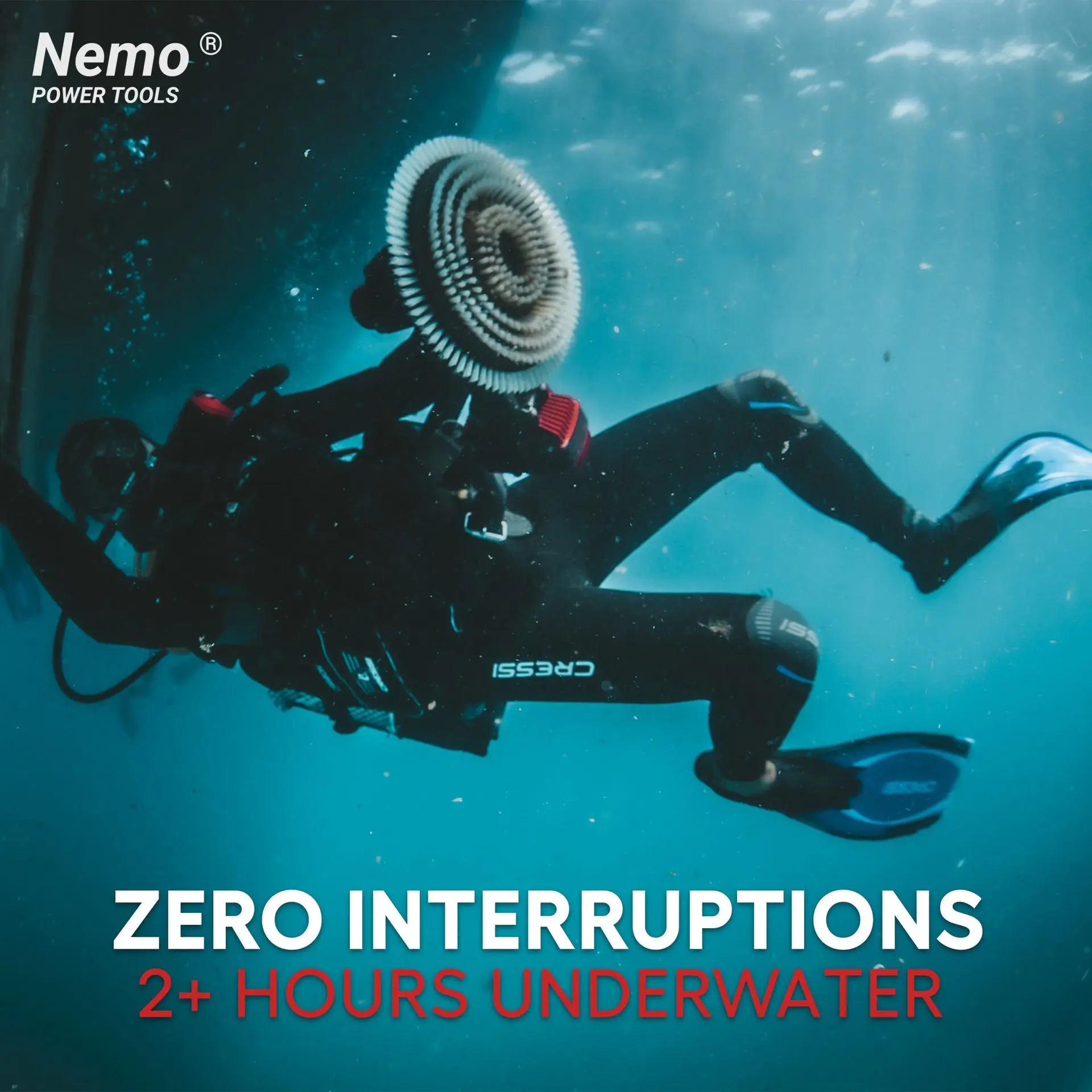 Cepillo eléctrico sumergible Nemo Hull Cleaner 
