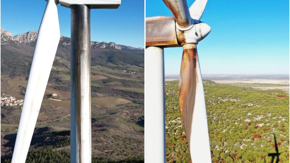 Mantenimiento de aerogeneradores