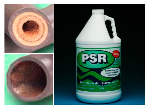 Descalcificacion y limpieza de los circuitos de agua dulce Trac PSR Distribuidor en España