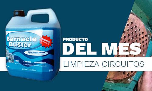 Limpieza de circuitos marinos