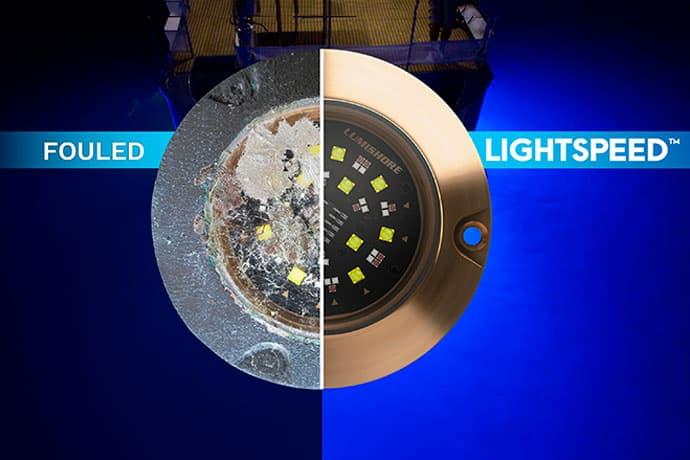 Lightspeed la mejor protección para los luces submarinas.