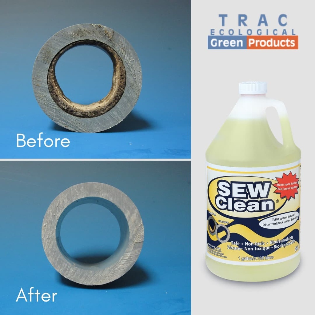 Trac Sew Clean limpieza circutos aguas negras