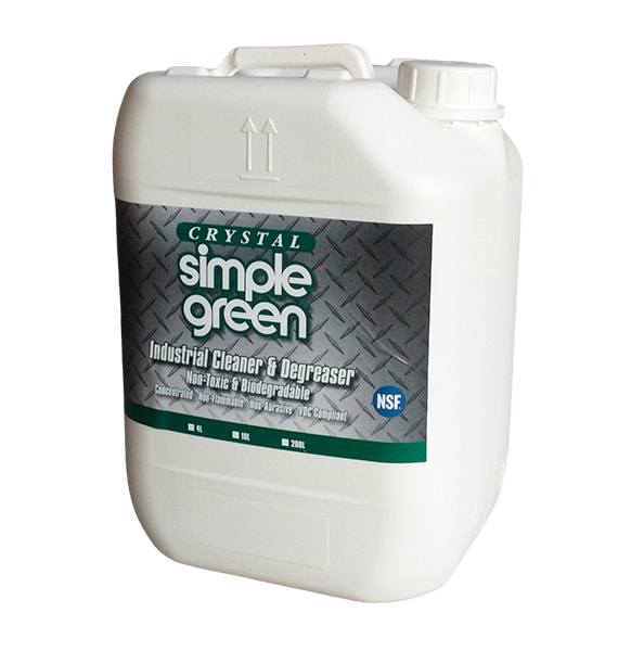 [72910] Crystal Simple Green: limpiador y desengrasante industrial (10 Litros Bidón)