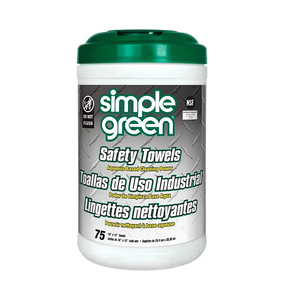 [13351] Simple Green Toallitas Crystal Multiusos – 75 uds