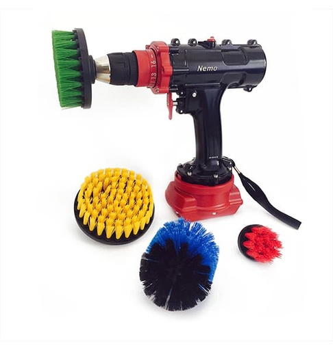 Juego de cepillos taladro 5 Pcs.