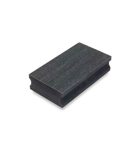[Q620] Taco de lijado 1 velcro con empuñadura 70x125 mm Q620.