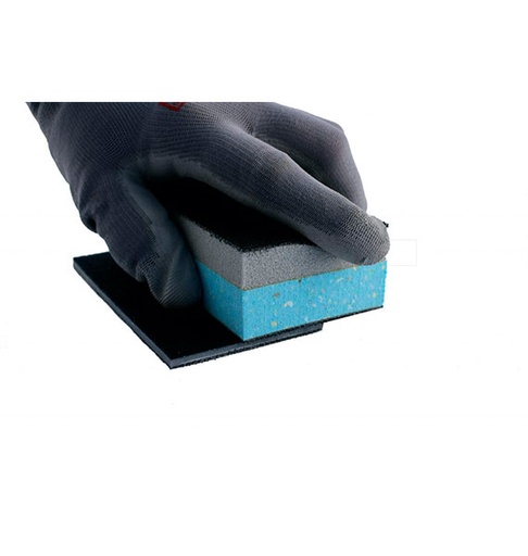[Q650] Taco lijado con velcro 70x120mm Q650 .